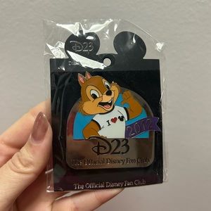 Disney D23 Exclusive Chip N Dale Pin 2012 Official Disney Fan Club‎ New